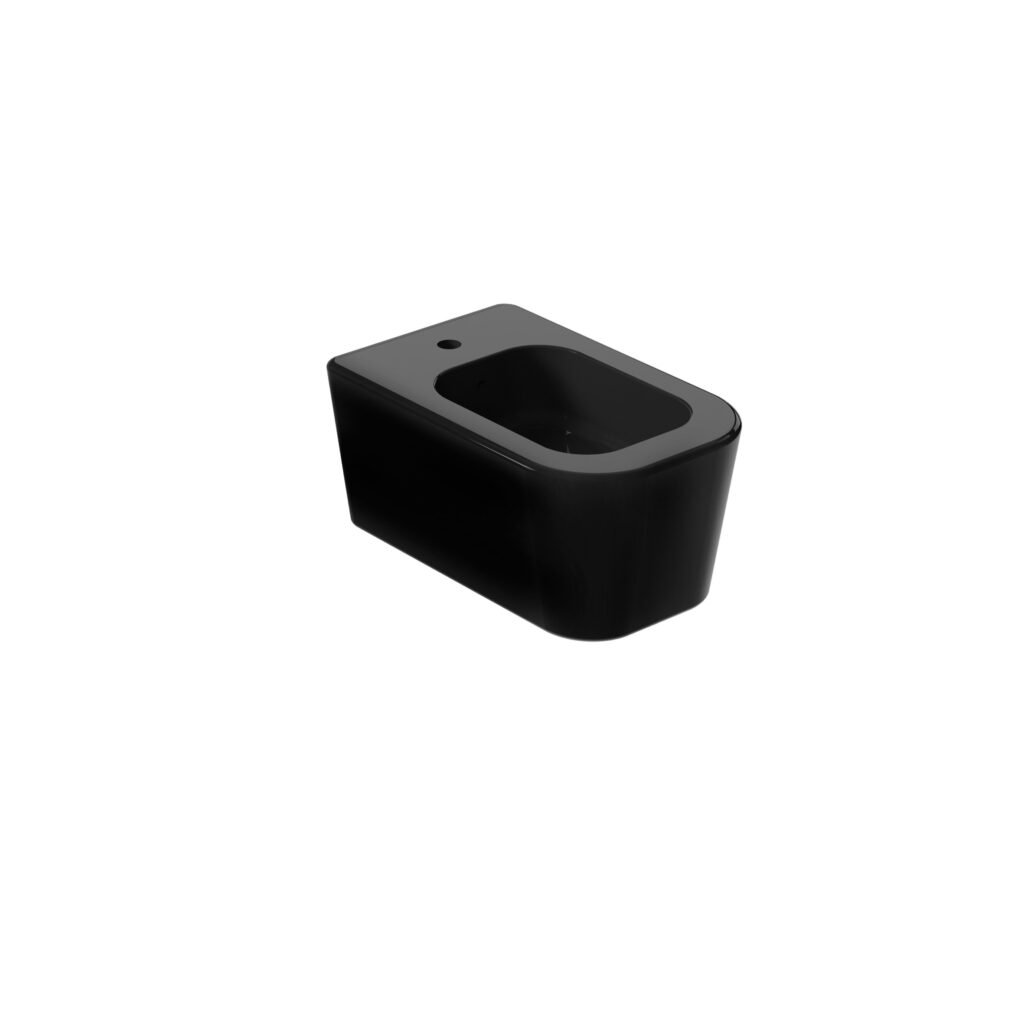 5412SB MEG11 Black Satin შეკიდული ბიდე GALASSIA